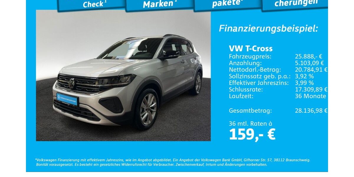 VW T-Cross 4.882 km 25.444 &euro; Hamburg 22761