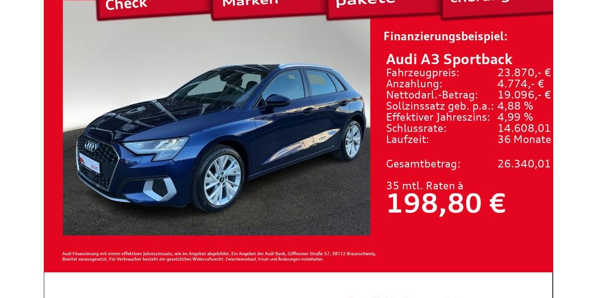Audi A3 60.136 km 23.870 &euro; Hamburg 22419