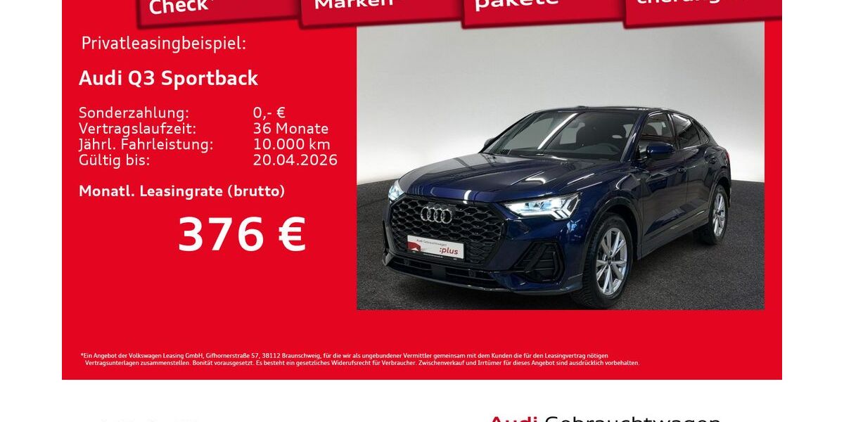 Audi Q3 27.678 km 40.910 &euro; Hamburg 20537