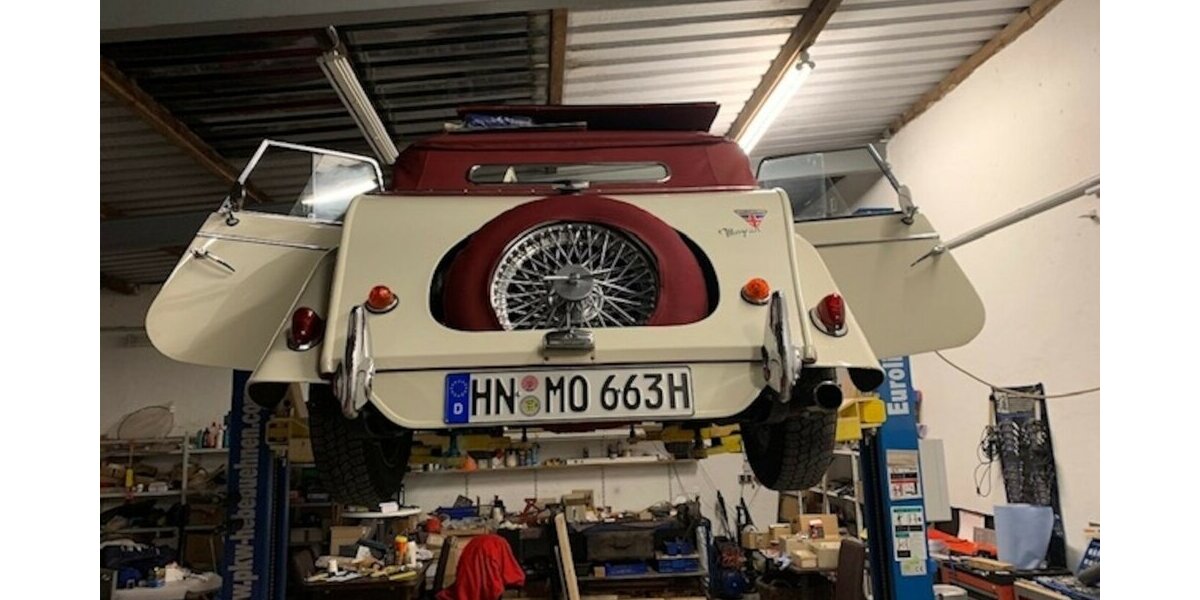 Morgan Plus 4 Drophead Coupe bildbübsch und sehr selten 78.000 km 34.999 &euro; Hamburg 22339