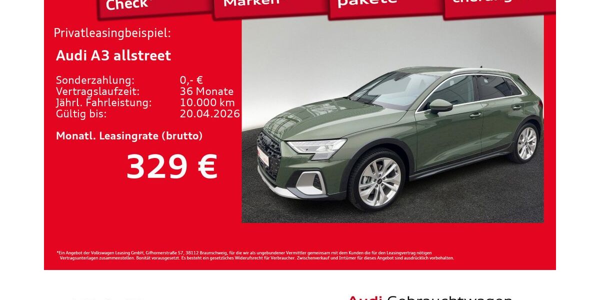 Audi A3 5.326 km 37.370 &euro; Hamburg 22529