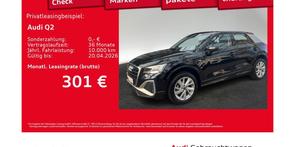 Audi Q2 15.977 km 31.970 &euro; Hamburg 22529