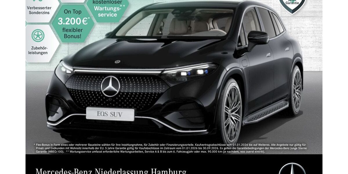 Mercedes-Benz EQS SUV 26.704 km 87.890 &euro; Hamburg 22047