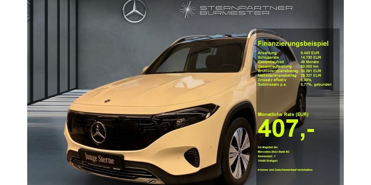 Mercedes-Benz EQB 13.249 km 36.990 &euro; Wedel 22880