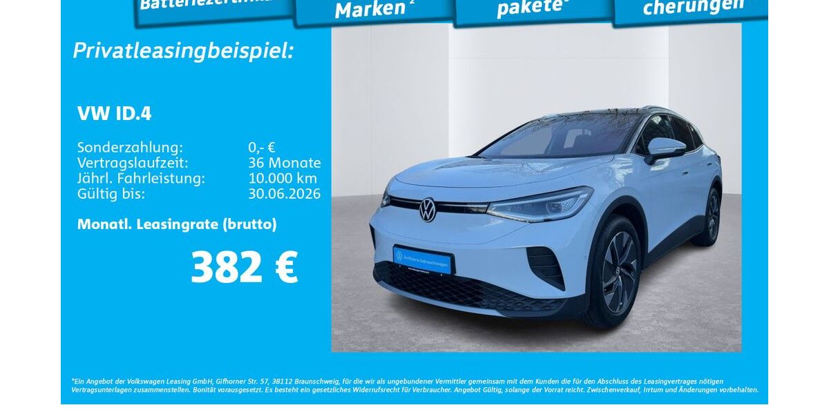 VW ID.4 11.036 km 35.850 &euro; Hamburg 22111