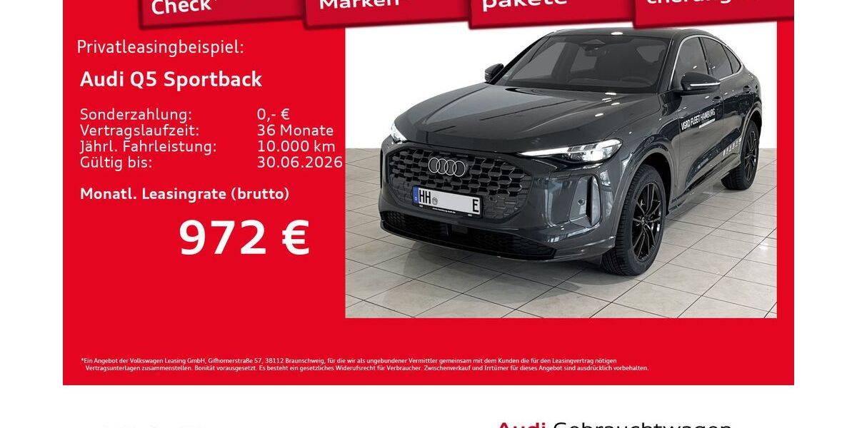 Audi Q5 2.994 km 72.455 &euro; Hamburg 22529