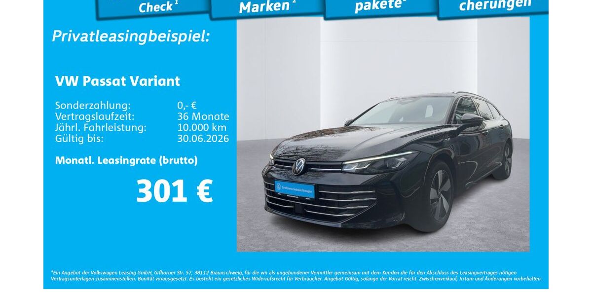 VW Passat Variant 26.376 km 35.450 &euro; Hamburg 22111