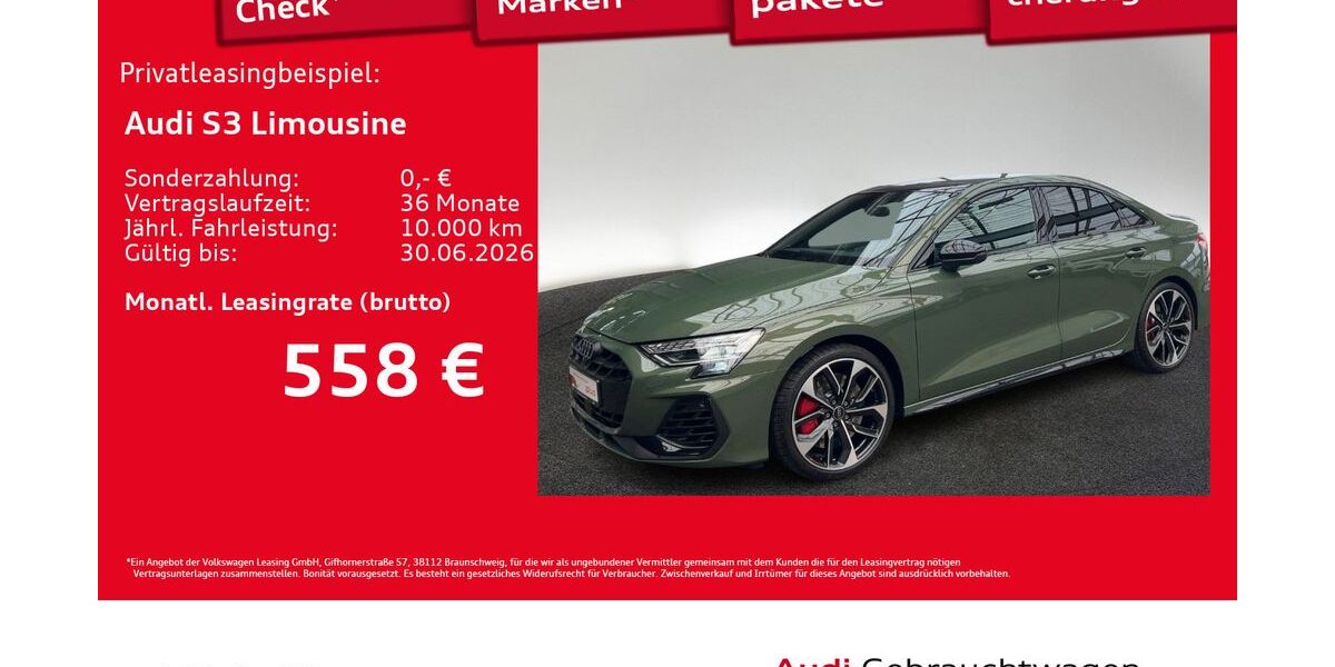 Audi S3 6.994 km 56.944 &euro; Hamburg 22529