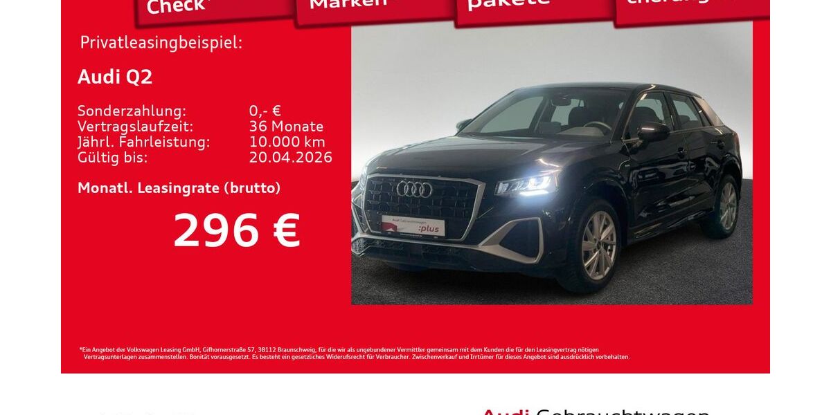 Audi Q2 15.890 km 31.850 &euro; Hamburg 20537
