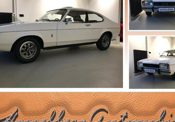 Ford Capri Lady in White H-Zulassung Mike Sanders 29.000 km 13.999 &euro; Hamburg 22339