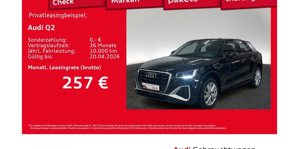 Audi Q2 27.444 km 29.980 &euro; Hamburg 20537