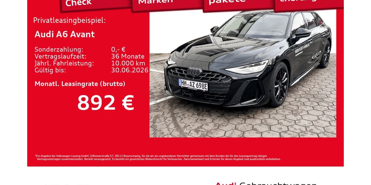 Audi A6 5.994 km 75.995 &euro; Hamburg 22529