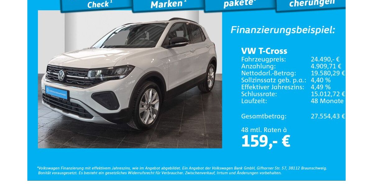 VW T-Cross 21.897 km 23.690 &euro; Glinde 21509