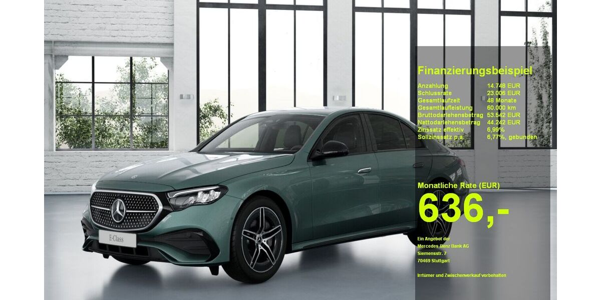 Mercedes-Benz E 300 23.755 km 58.890 &euro; Rellingen 25462