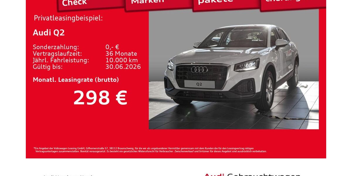 Audi Q2 1.422 km 26.440 &euro; Hamburg 22419