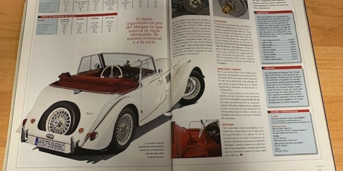 Morgan Plus 4 Landaulet 3 Pos.Verdeck Drophead Coupé 78.000 km 49.999 &euro; Hamburg 22339