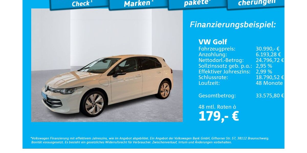 VW Golf 9.891 km 30.690 &euro; Glinde 21509