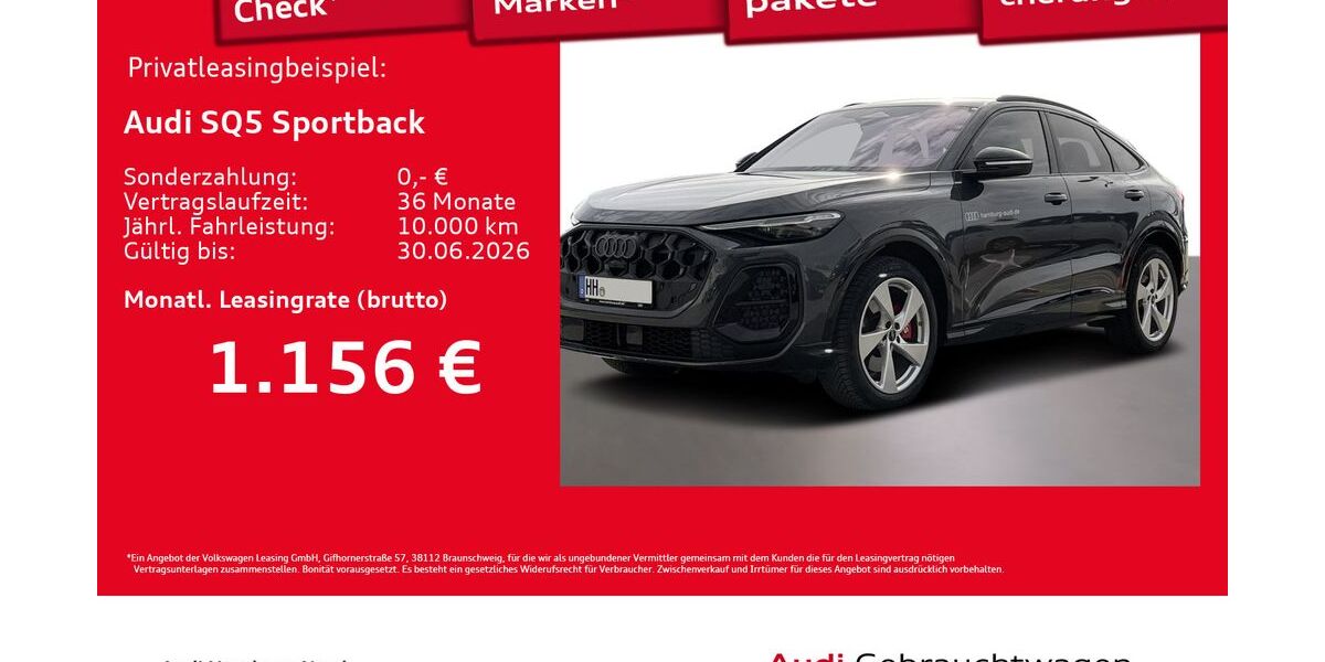 Audi SQ5 1.890 km 94.890 &euro; Hamburg 22419