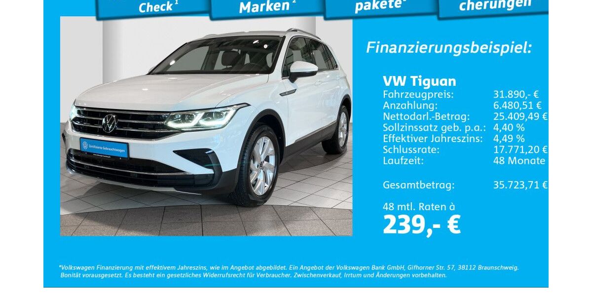 VW Tiguan 29.381 km 29.690 &euro; Glinde 21509