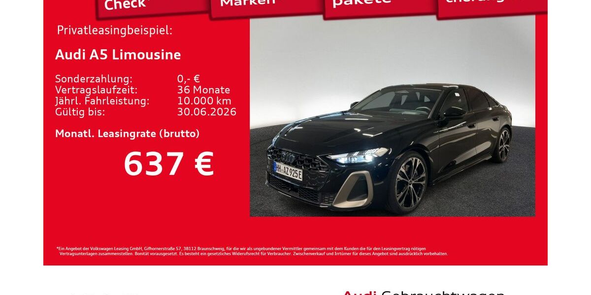 Audi A5 1.890 km 61.760 &euro; Hamburg 20537