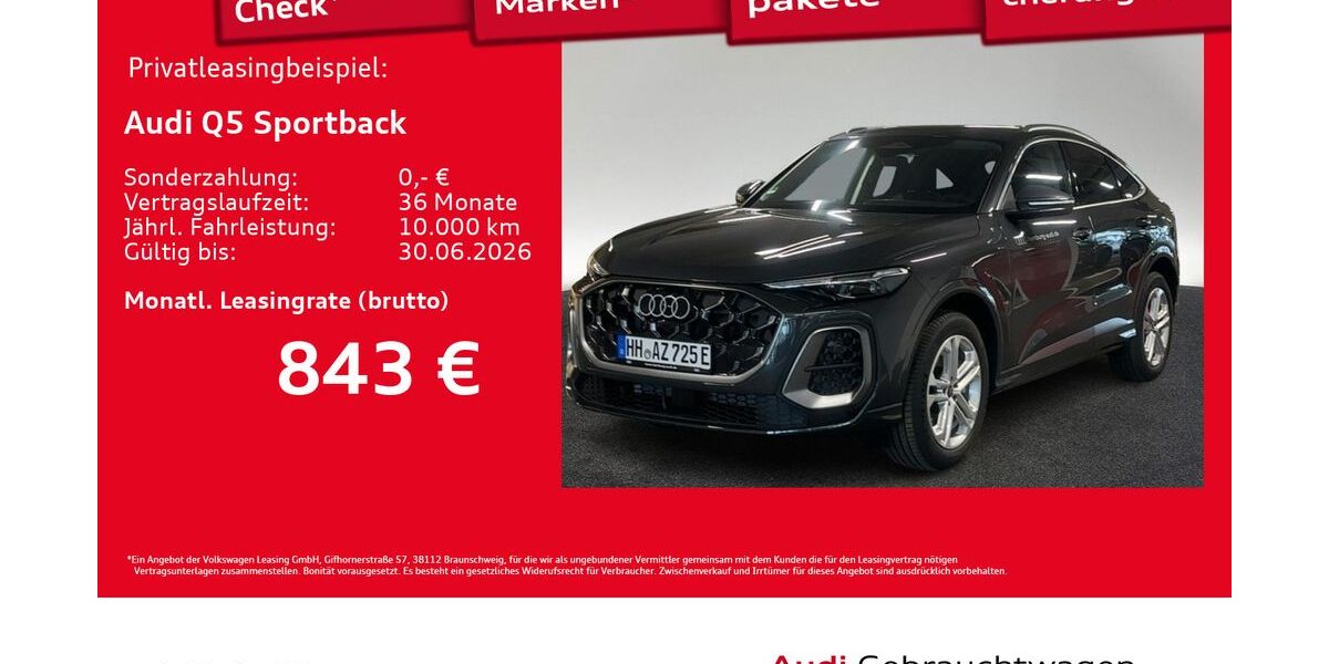 Audi Q5 1.890 km 66.770 &euro; Hamburg 20537