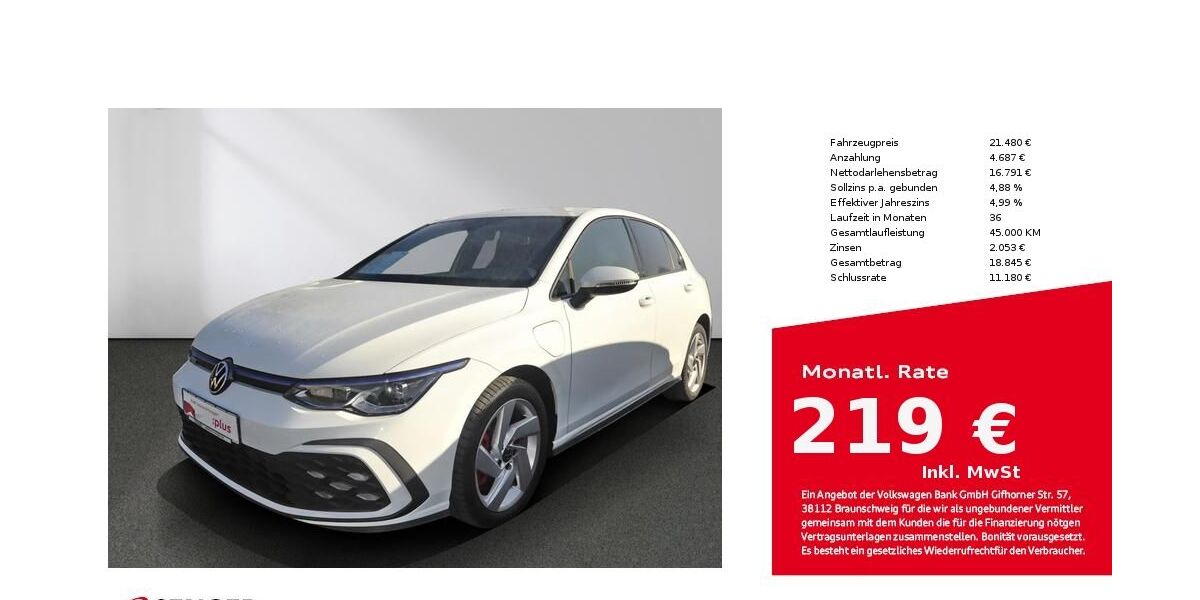 VW Golf 65.550 km 21.480 &euro; Bad Oldesloe 23843